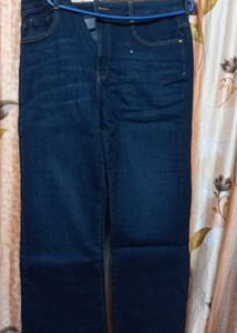 ZARA Dark Blue Denim Jeans
