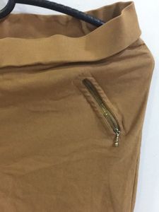 Light Brown Slim Fit Pants