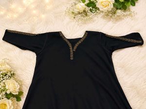 Women Black Kurta🥰🖤