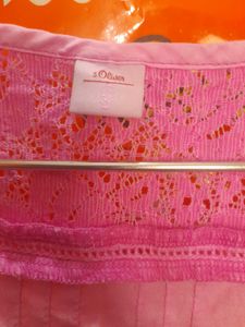 Pretty Pink Cotton Kurta Top