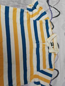 Men's Striped Polo Shirt