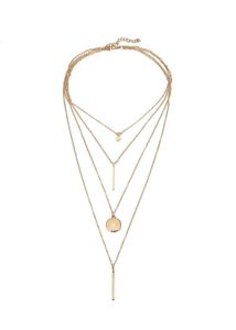 Layered Star Pendant Necklace