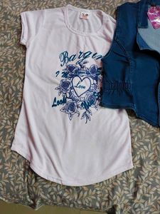 Girls Wear Fashion Top