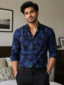 Midnight Bloom Floral Shirt