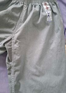 Comfortable Green Wide-Leg Pants