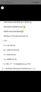 Acer Laptop working