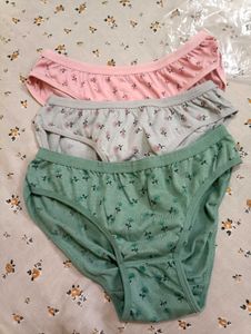 3- women panties combo (thin fabric)