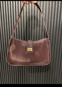 Chic Burgundy Shoulder Bag