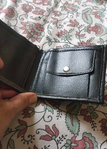 Woodland Black Leather Wallet