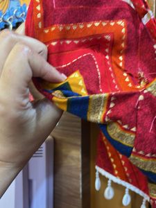 Stylish Ethnic Blouse with Shell Details