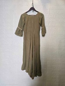Elegant Embroidered Anarkali Gown