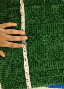 Green Knit Sweater