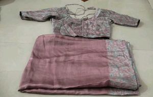Elegant Pink Saree