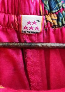 Mirror work Floral Embroidered  kurta pant dupatta