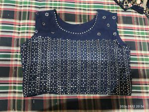Elegant Blue Lehenga Choli Set
