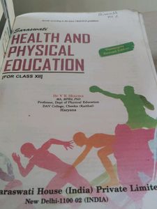 Saraswati Health and Physical Education XII