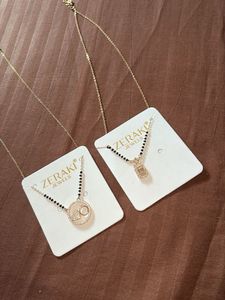 zeraki mangalsutra set of 2
