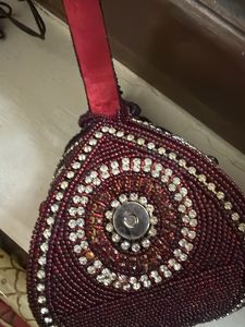 Embellished Evening Clutch Bag