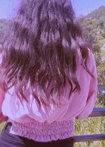 Women's Pink Satin top