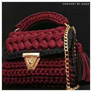 Crochet Luxury Sling Bag For Women And Girls ❤️💫