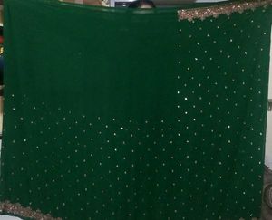 Green 💚 Saree