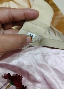Comfortable cream Bra