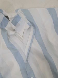 Striped Button-Down Shirt