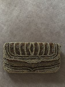 Exquisite Beaded Clutch Bag