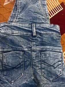 Mini Mouse Denim Dress For Babygirl