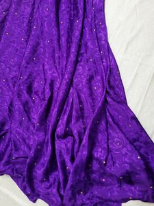 Purple Maxi Skirt
