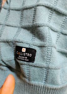 Blue Textured normal tshirt ragular
