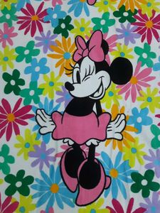Minnie Mouse Floral Beach Towel