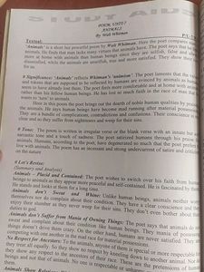 Class 10 English Summary+answer Questions