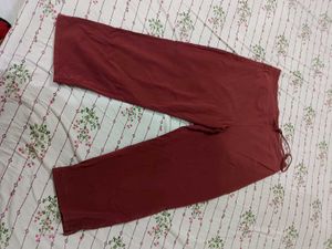 Comfortable Maroon Palazzo Pants