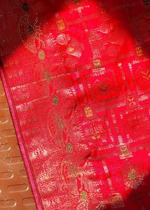 Beautiful Pink Silk Saree with Blouse