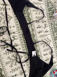 Saree Black Blouse