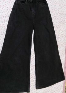Black Wide Leg Jeans