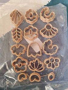 Set of Floral and Leaf Cookie/Clay Cutters