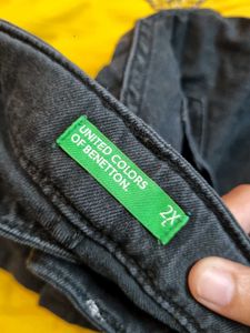 United Colors of Benetton 2X Black Jeans