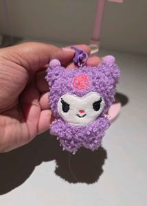 Cute Purple kuromi Keychain Charm