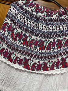 🌸Boho Tiered Maxi Skirt
