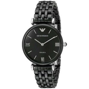 Emporio Armani Black Ladies Watch PREMIUM QUALITY