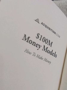 $100M Money Models Book by Alex Hormozi