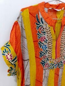 Rain and Rainbow  Striped Kurta