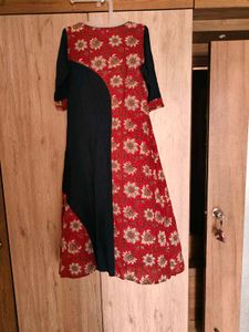 Long Pure Cotton Kurti
