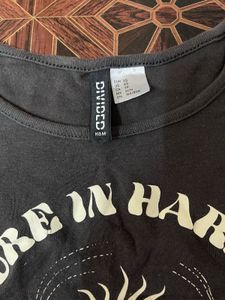 HM Crop-top shirt