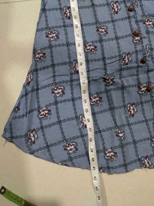 Elegant Grey Checkered Kurta
