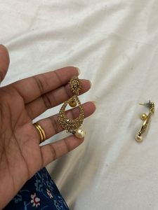 Elegant Pearl Drop Earrings