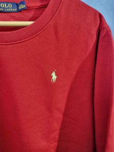 Polo Ralph Lauren Red Sweatshirt