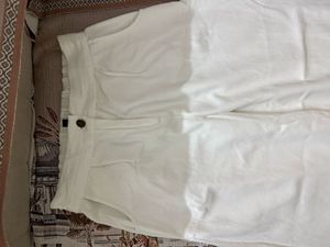 Chic White Palazzo Pants
